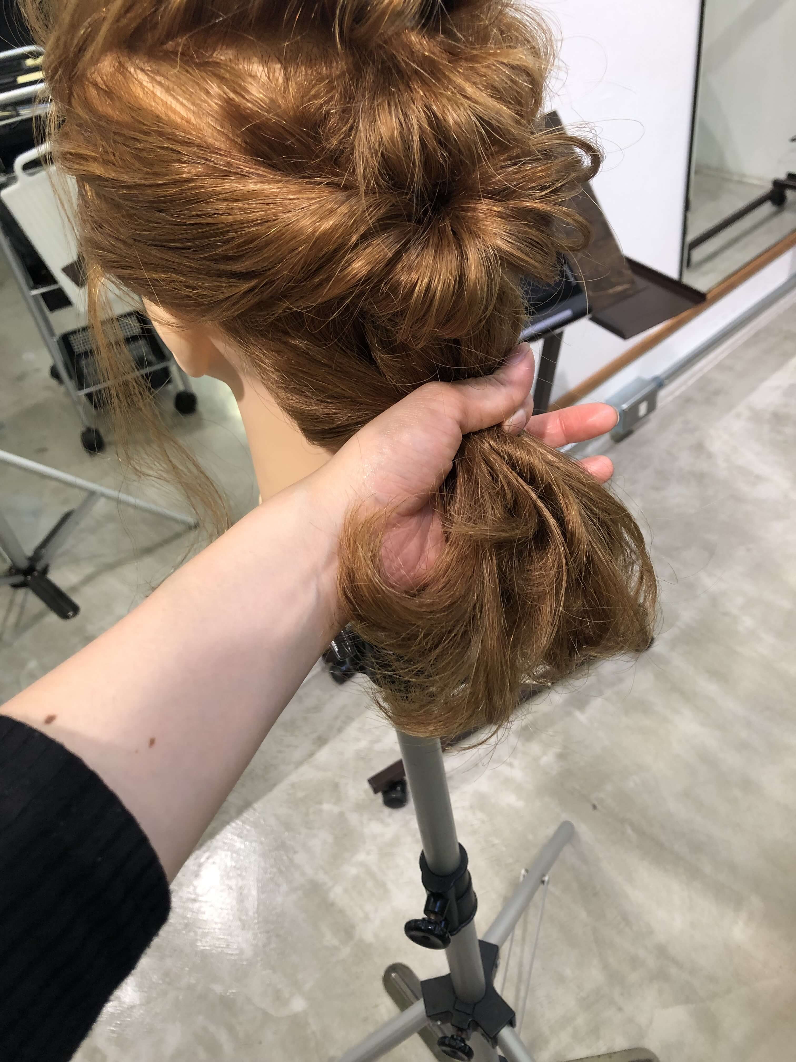 浴衣ヘアアレンジ髪が長い人 量が多い人のアレンジ Comaヘアアレンジ