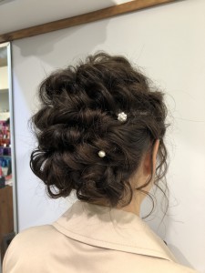 お呼ばれヘアアレンジ